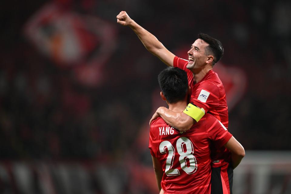 对首发阵容, 亚冠精英联, 而上海申花 对首发阵容, 亚冠精英联, 而上海申花